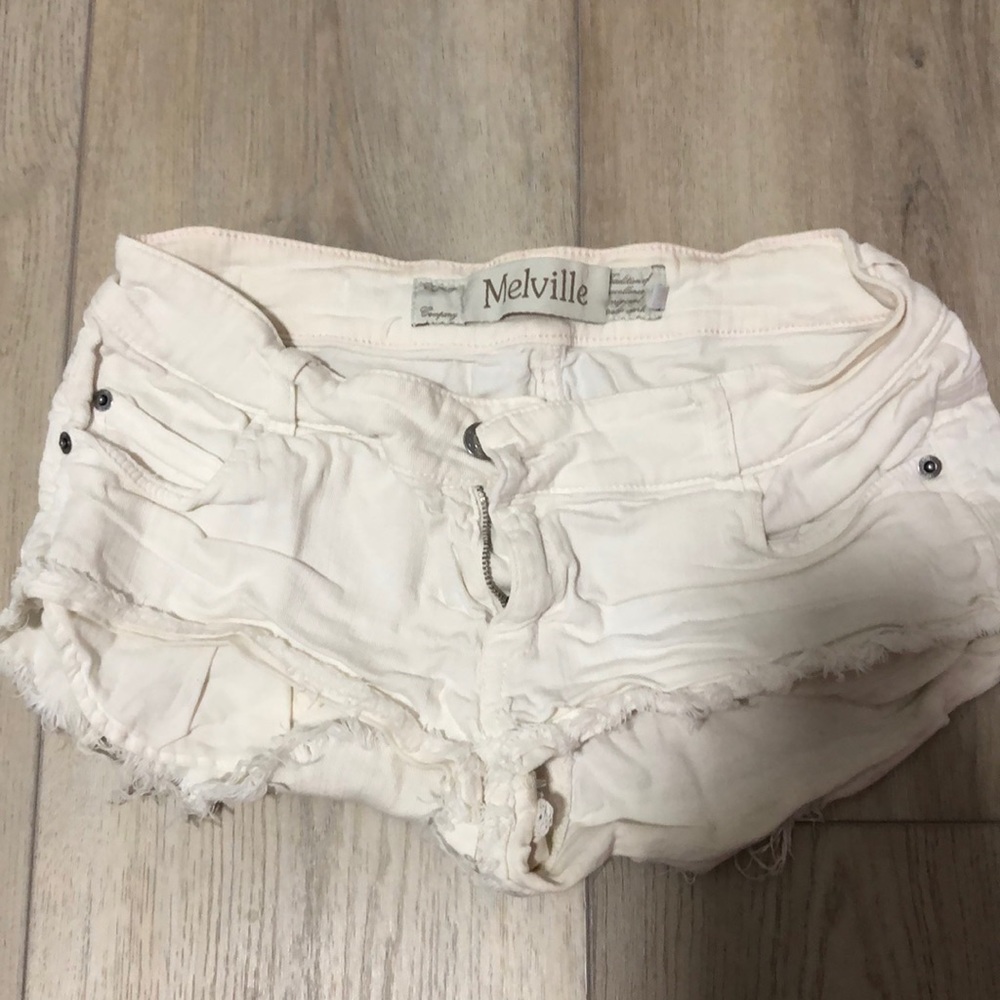 Brandy Melville cutoff denim shorts